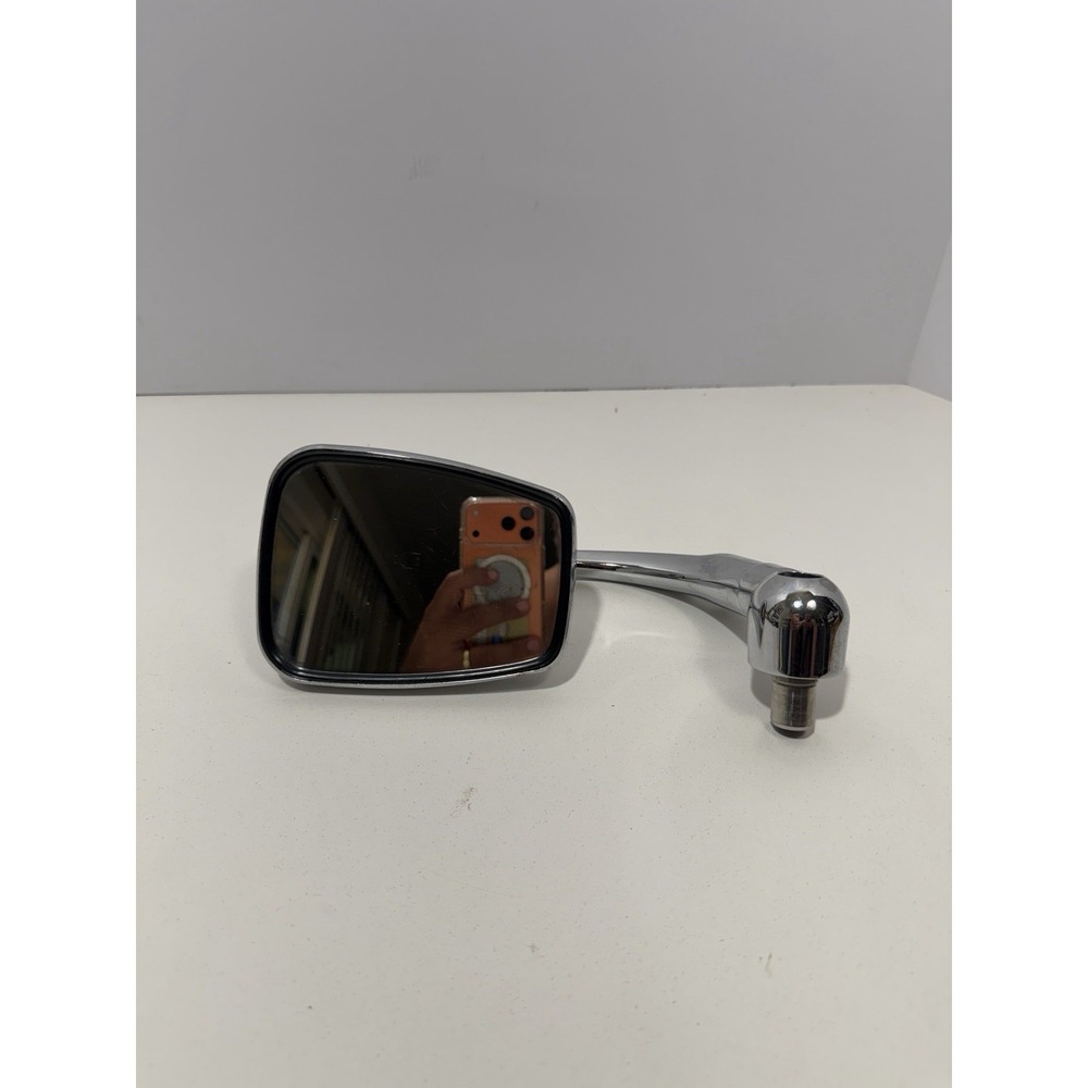 OEM Yamaha Virago XV250 XV535 LEFT Chrome Mirror Ken Sean 075 E9 1087